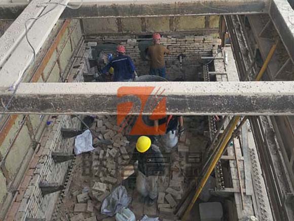 電廠脫硫脫硝改造耐火材料施工